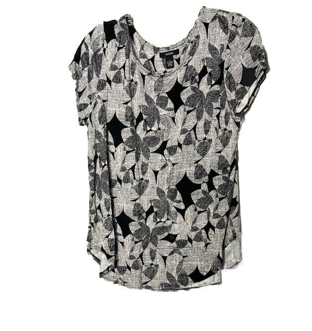 Alfani Women's Flower Sleeveless Blouse Size Large