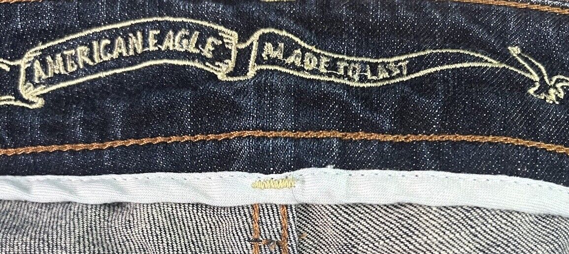 American Eagle Outfitters Super Stretch Jegging Jeans Womens 10 Reg Blue Denim