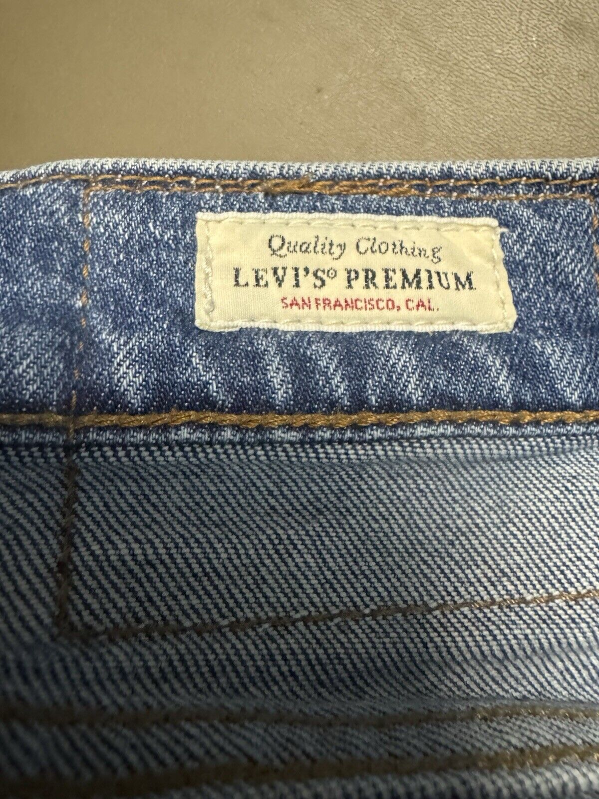 Levis Men's Regular Fit Straight Leg Denim Jeans size 34x30