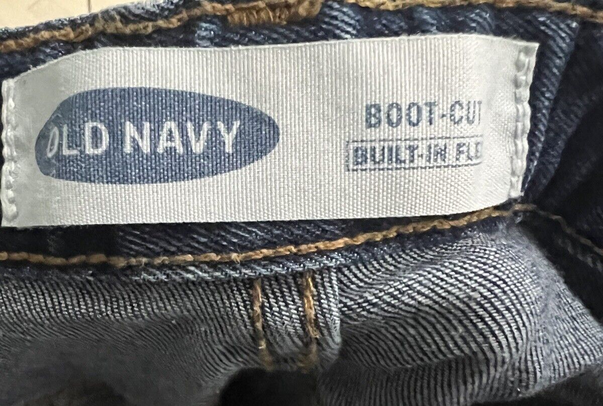 Old Navy Boot-cut Built-In Flex Denim Jeans, Size 12
