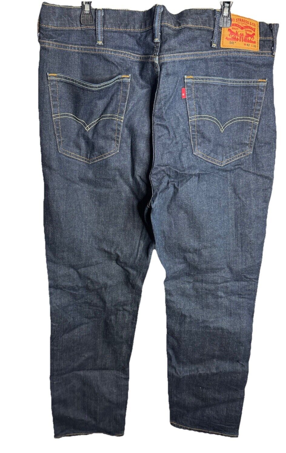 Levi's Jeans Men's 42x32 Blue 541 Athletic Taper Stretch~