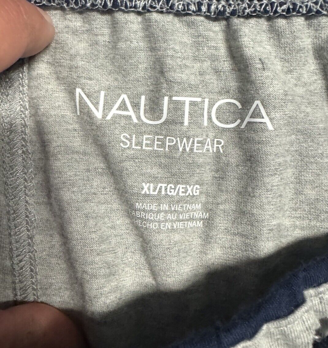 Nautica knit sleep pants XL gray heather