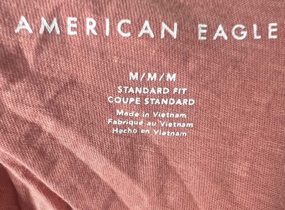 American Eagle Mens T-Shirt American Eagle Short Sleeve V-Neck Size M