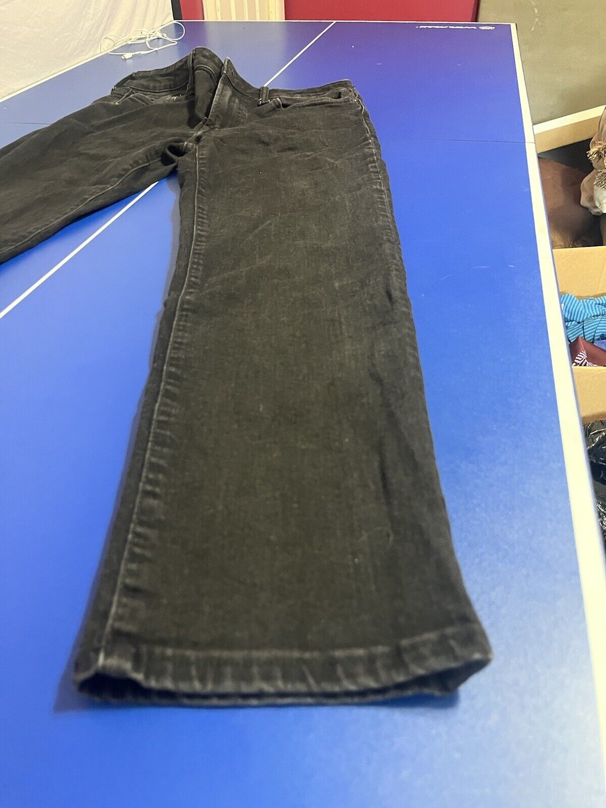 American Eagle Jeans Mens 31x30 Black Original Straight Next Level Flex