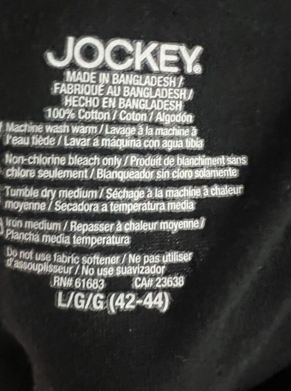 Jockey Generation Men's T shirt Pullover Short sleeve Crewneck Size L