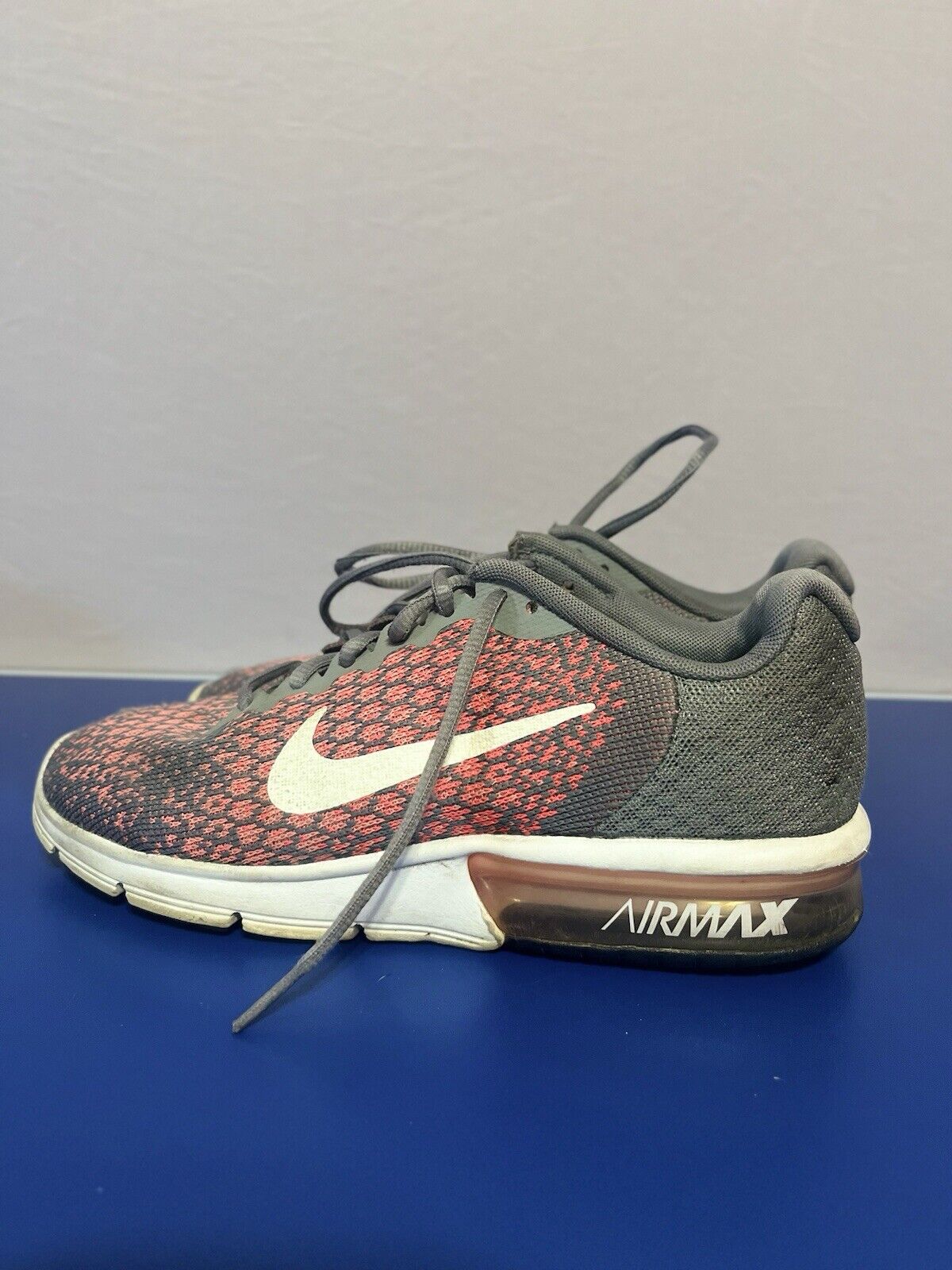 Nike Air Max Sneakers Women's Size 7.5 Sequent 2 Running Athletic Mesh Pink