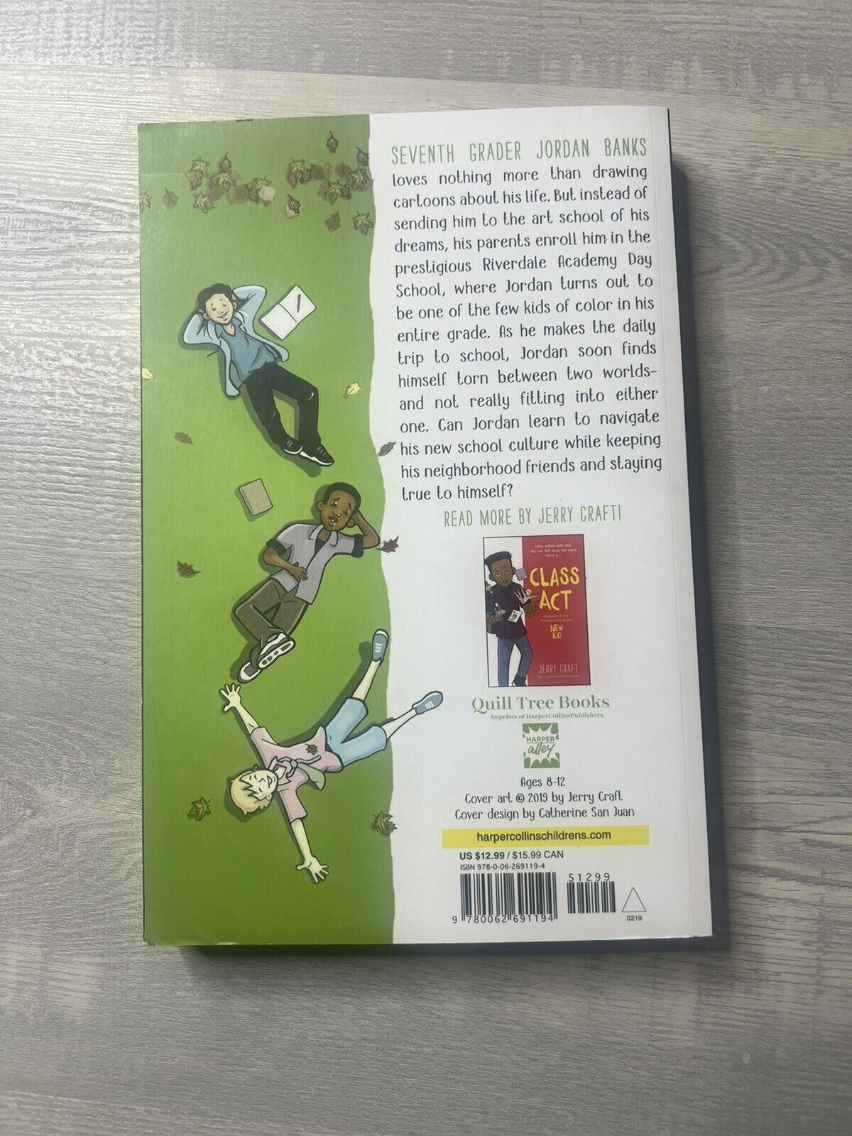 New Kid : A Newbery Award Winner by Jerry Craft (2019, Trade Paperback)