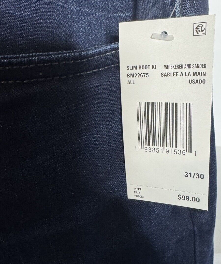 Buffalo David Bitton We Are Denim Ben Relaxed Tapered Dark Wash Men's 31x30