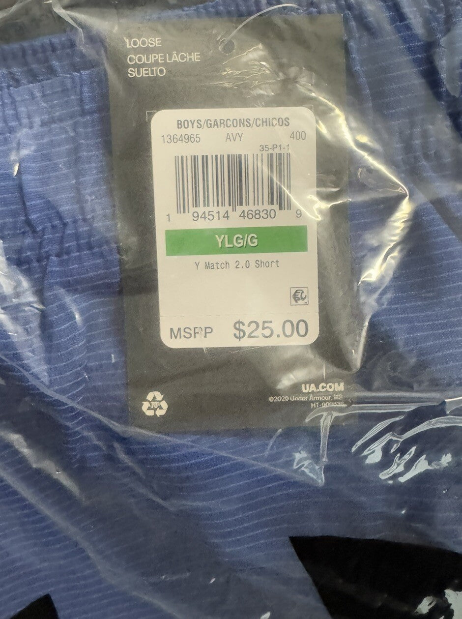 Under Armour Athletic Shorts, New, Size Large (Youth)
