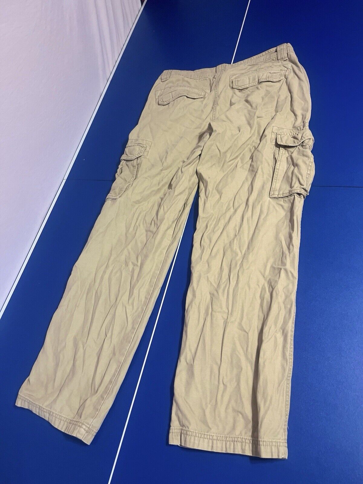 Men's 32x32 Hiking/Work Pants By Outdoor Life Beige Extra Pockets
