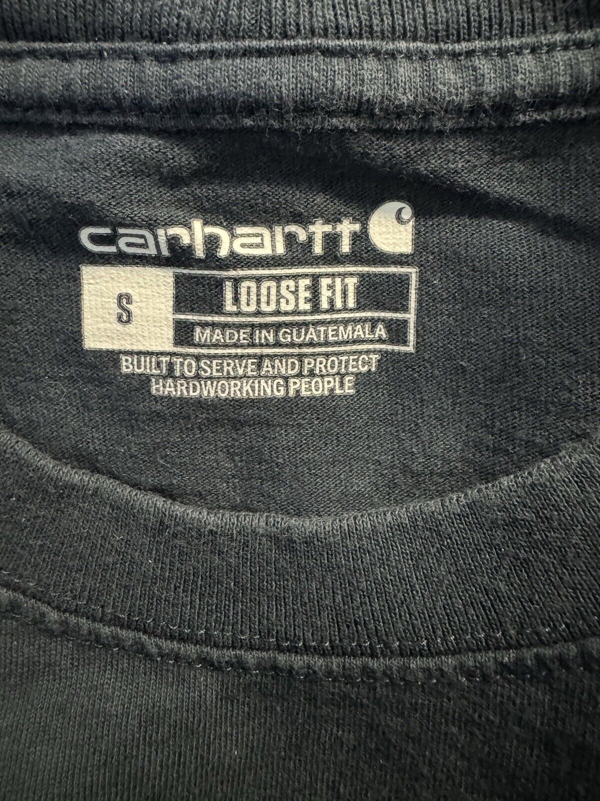 Carhartt T Shirt Men Small Long Sleeve
