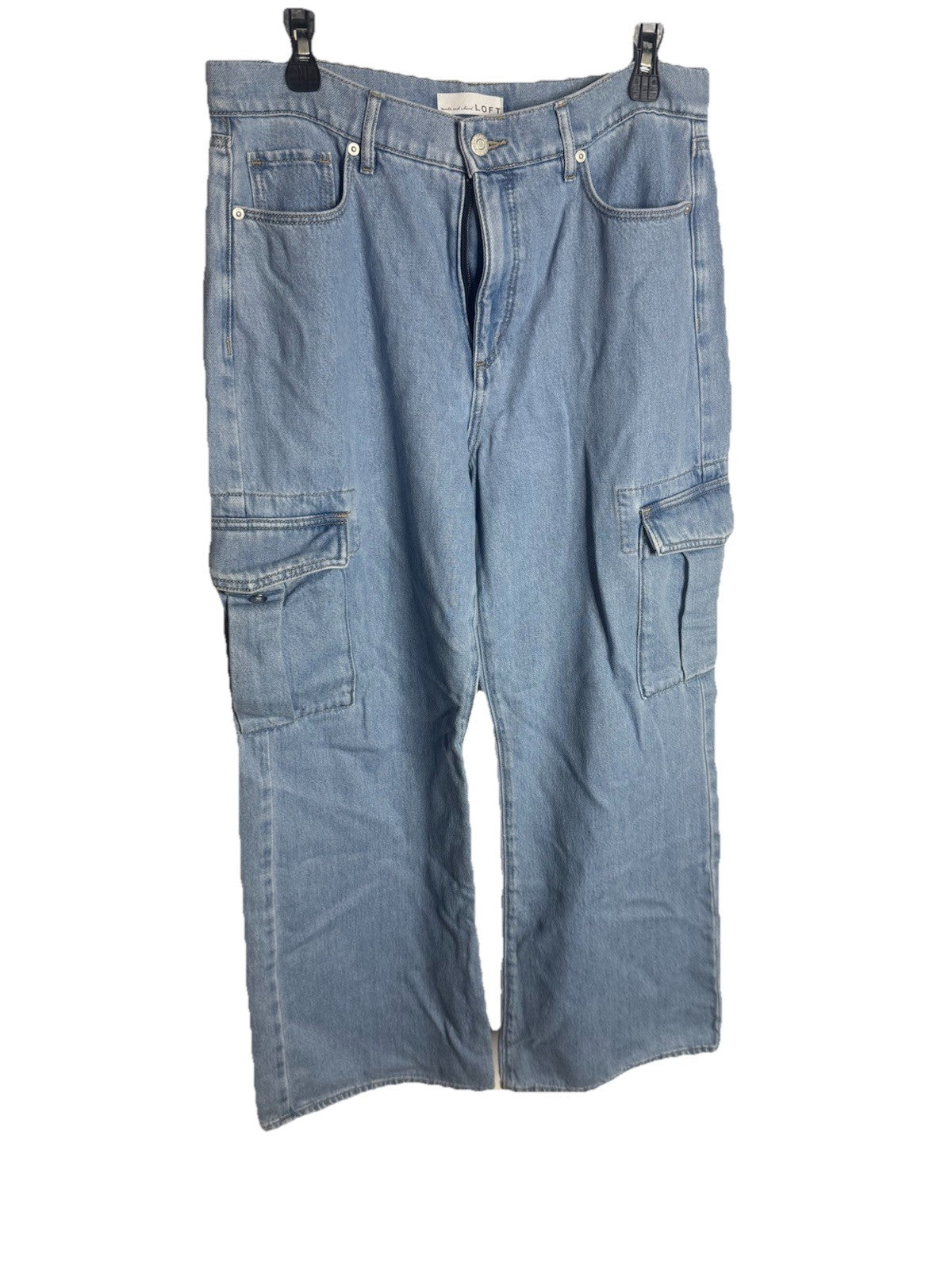 Ann Taylor Loft Womens Size 29 / 8 Modern Straight Pockets Denim Blue Jeans