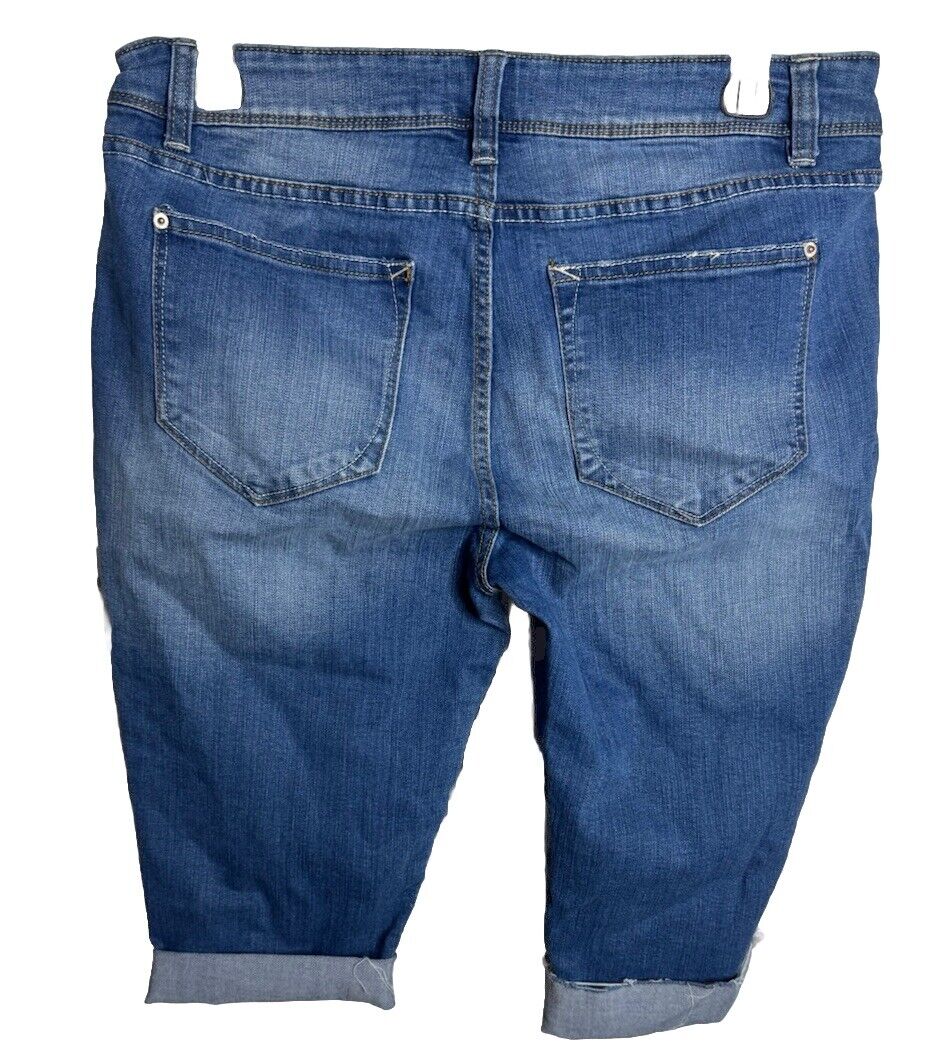 Kensie Jeans The Effortless Skinny Crop Jeans Women’s Size 8 / 29 Blue