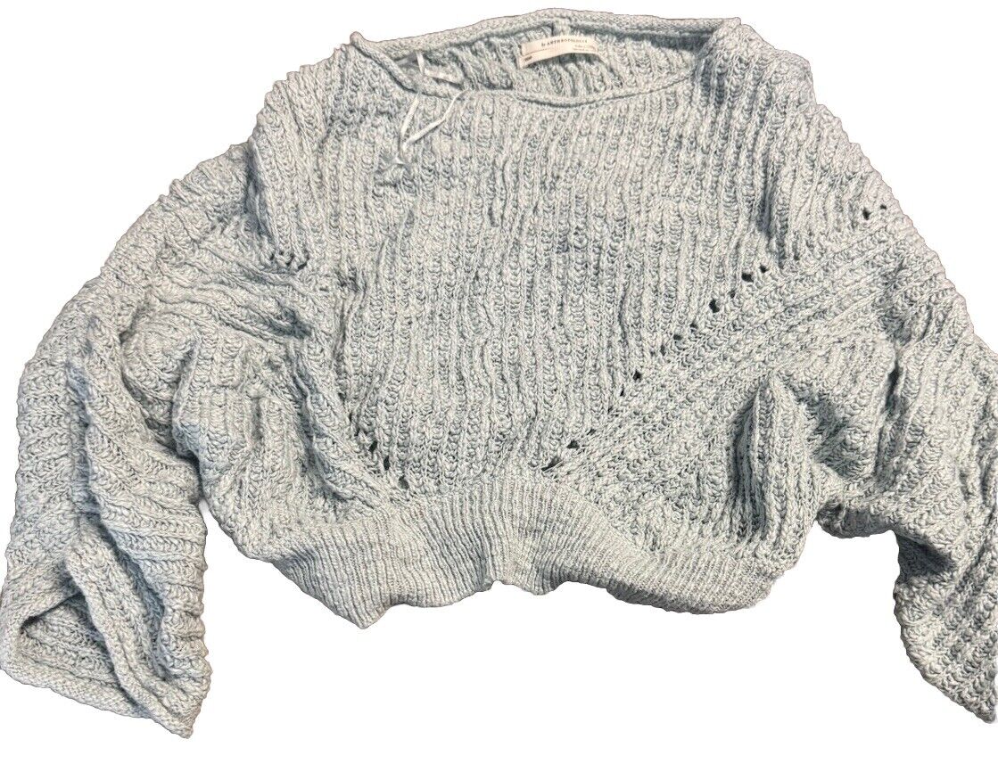 Anthropolgie Fielel Flower sweater size XXSP