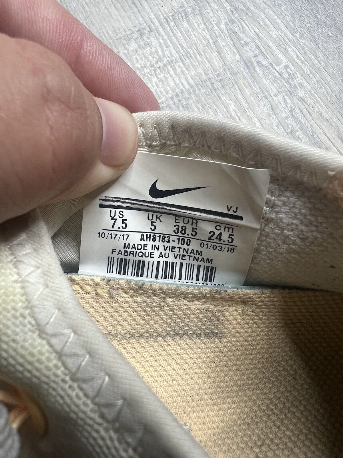 Nike Air Zoom Size 7.5