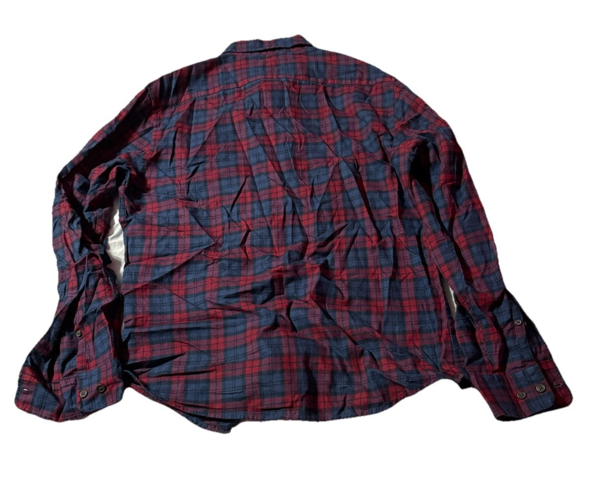 Banana Republic Men Long Sleeve Shirt Untucked Fit Size M