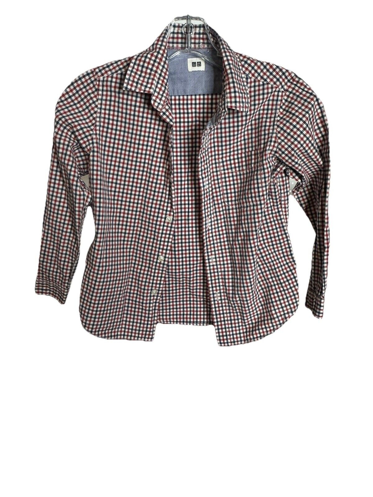 Uniqlo Boys Button Down Shirt, Size: 7-8 yrs