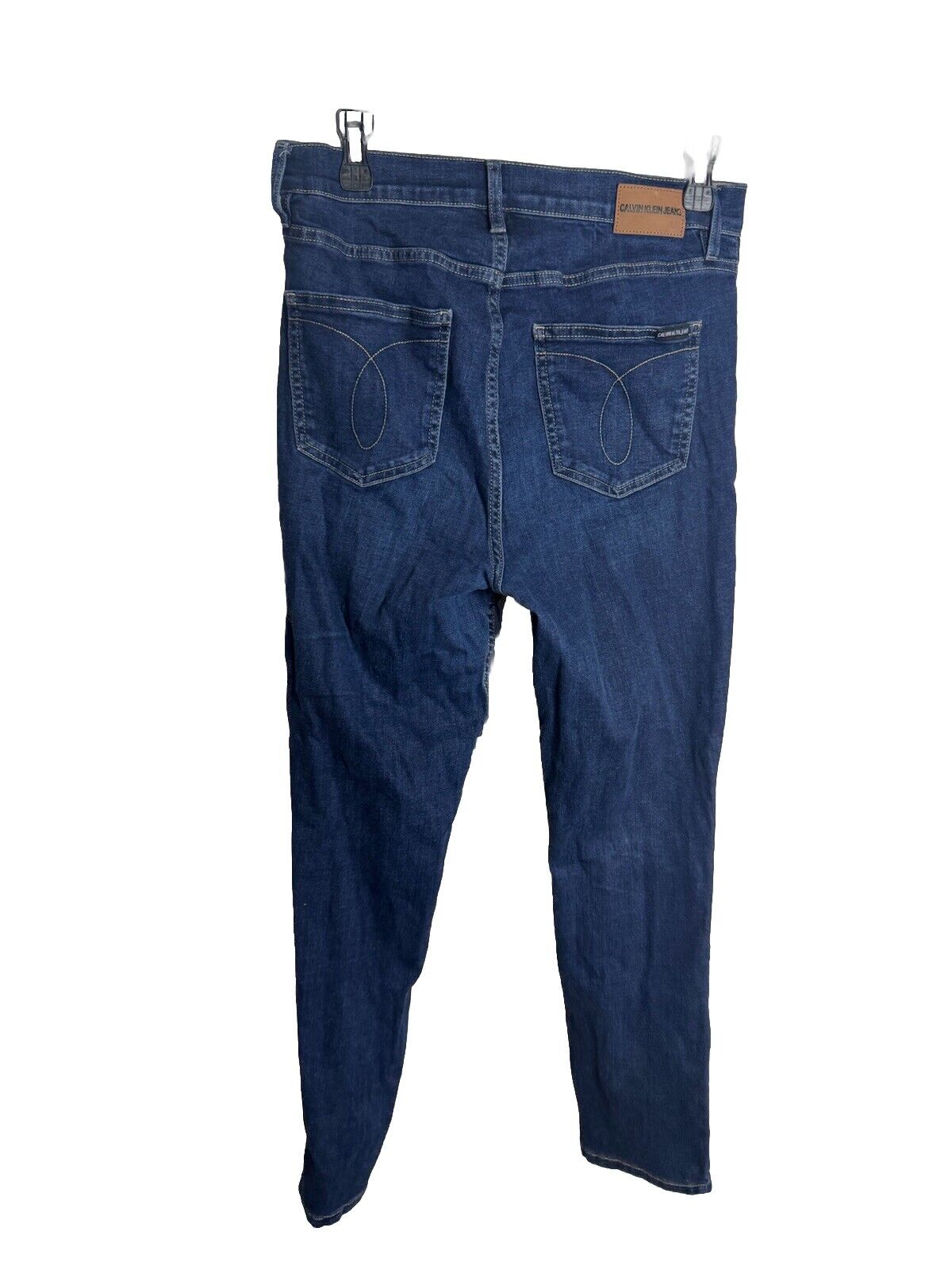 Calvin Klein Jeans Size 10/30 Womens Skinny Medium Wash Mid Rise Denim Blue