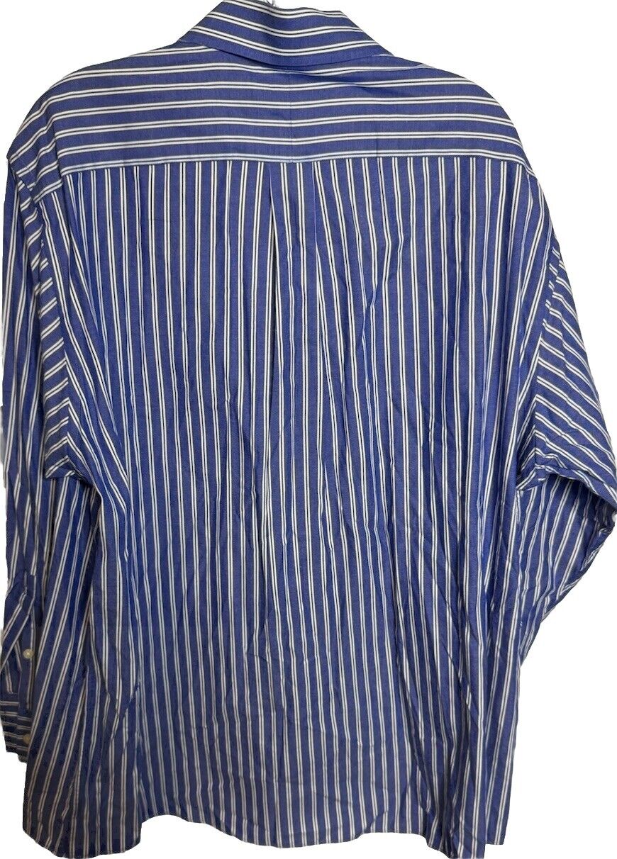 Michael Kors Men’s Button Up Long Sleeve Collared Shirt Size 17.5 34/35