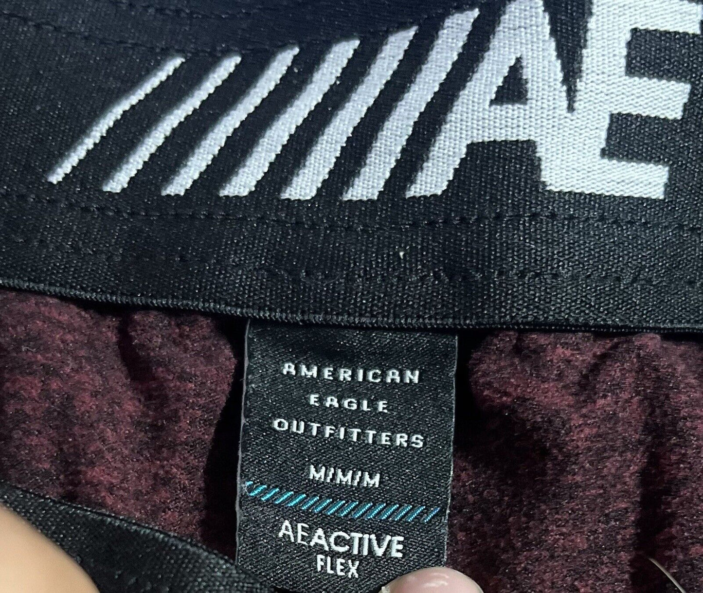 American Eagle Sweatpants, Men’s Size Medium,AE/Active Wear, Dark Red, Brand New