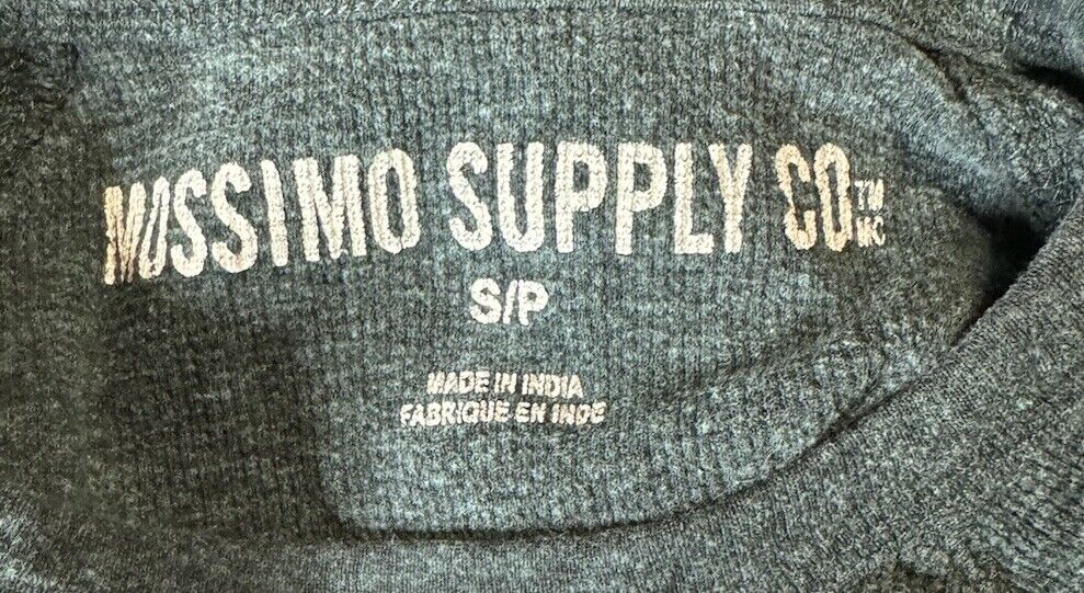 Mossimo Supply Co. Men's Washed Crew Long Sleeve Pullover - Size S/P