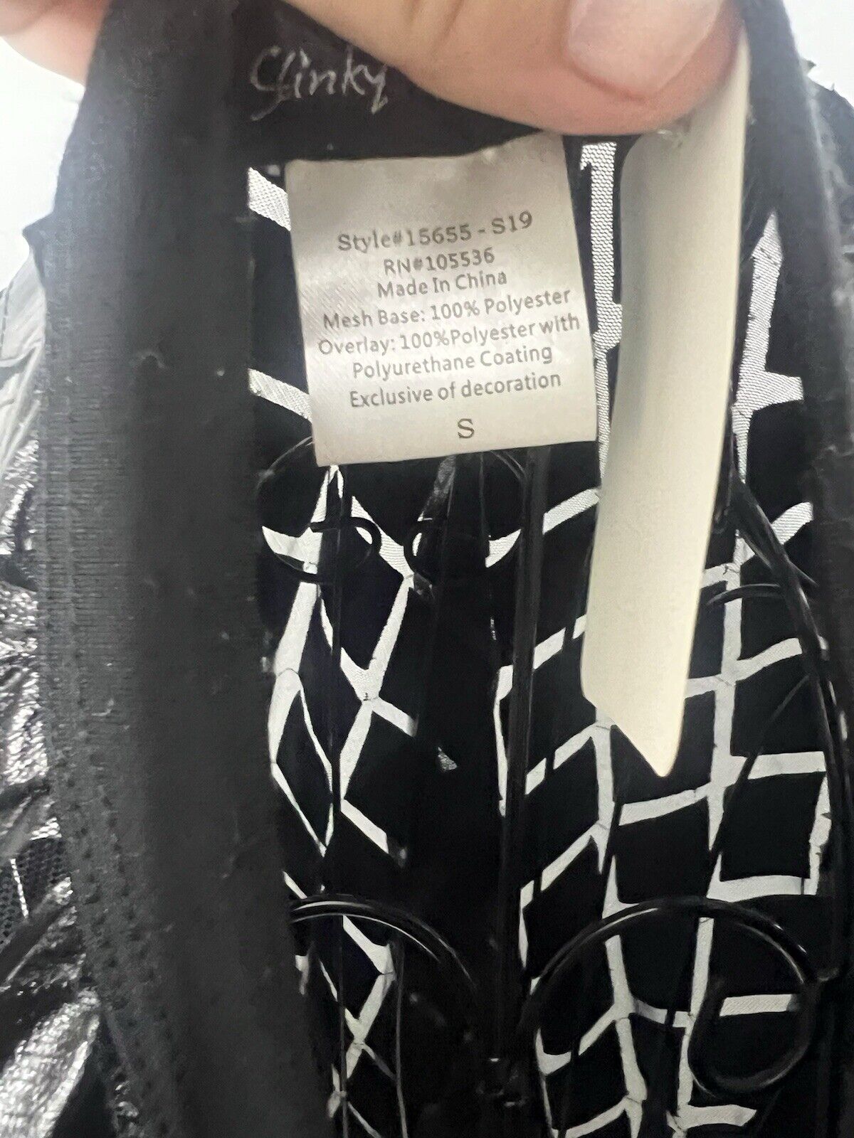 Slinky Brand Women Black Square Shaped Cardigan - Size Small