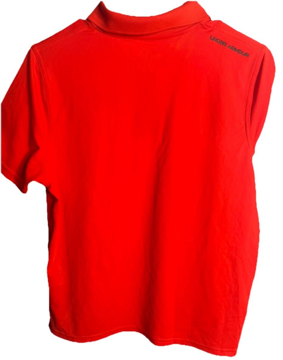 Boys YXL Under Armour Polo Heat Gear Shirt