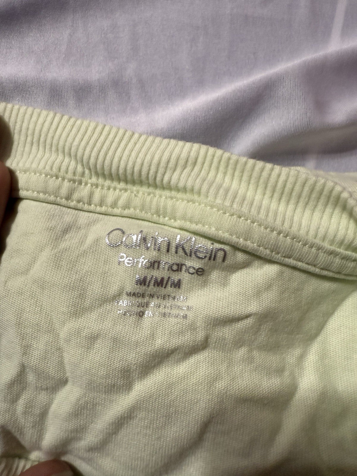 Calvin Klein Women Performance Crop Top Size M
