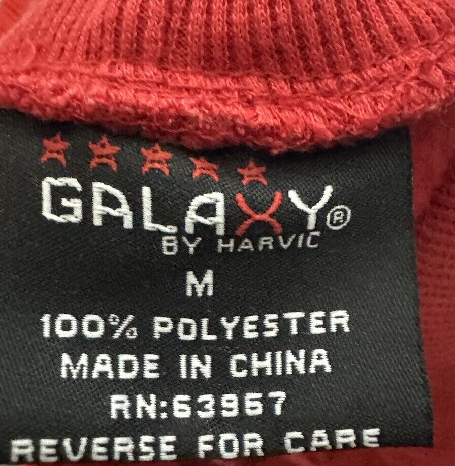 Galaxy Sweatpants Mens M Pockets Stretch