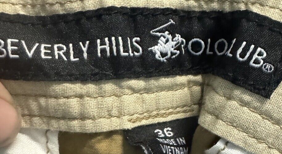 Beverly Hills Polo Shorts Mens 36 Cargo