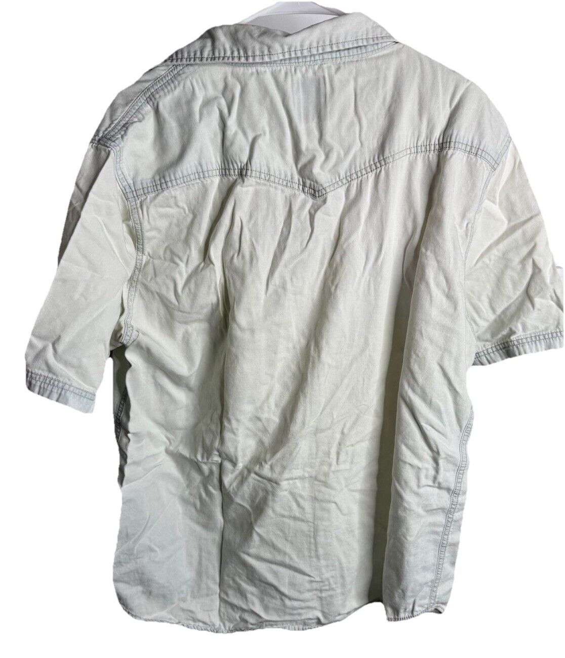 Men's Dickies Short Sleeve Button Up Work Shirt W/ Pockets Size XL