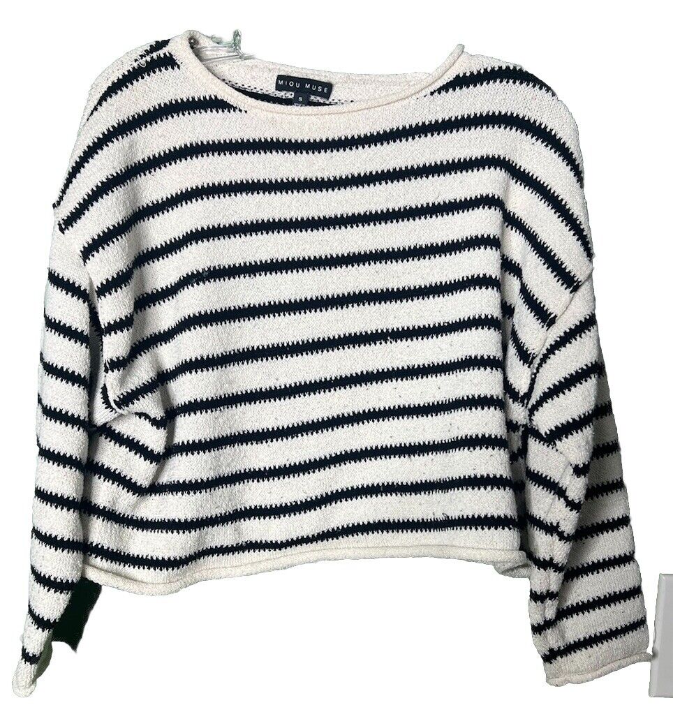 Miou Muse Sweater Womens Small Long Sleeve