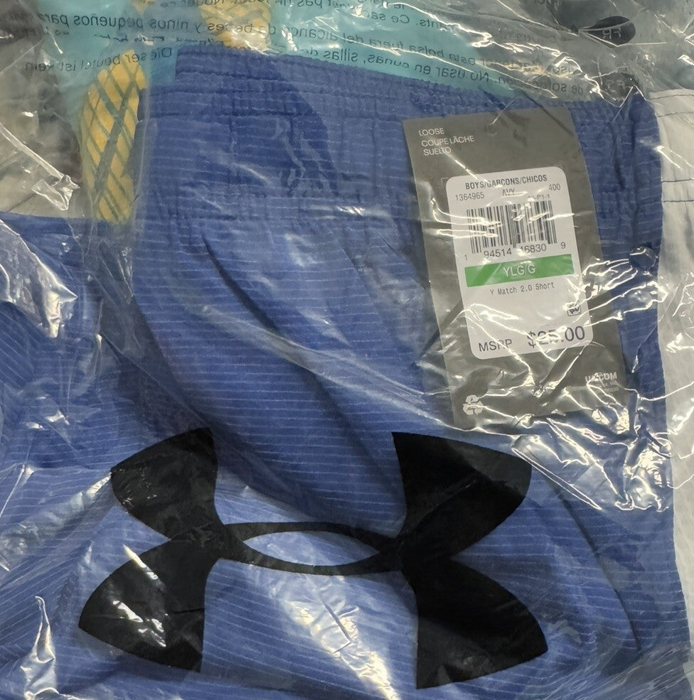 Under Armour Athletic Shorts, New, Size Large (Youth)