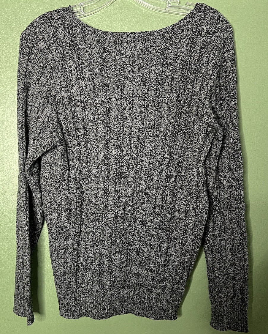 St Johns Bay Mens Knit Sweater Size PL Long Sleeve