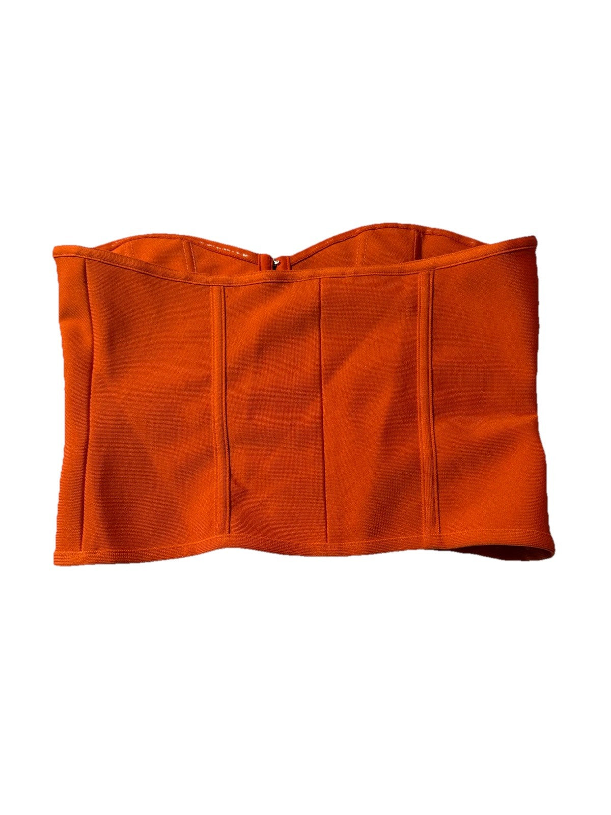 Pretty little thing orange corset size 8