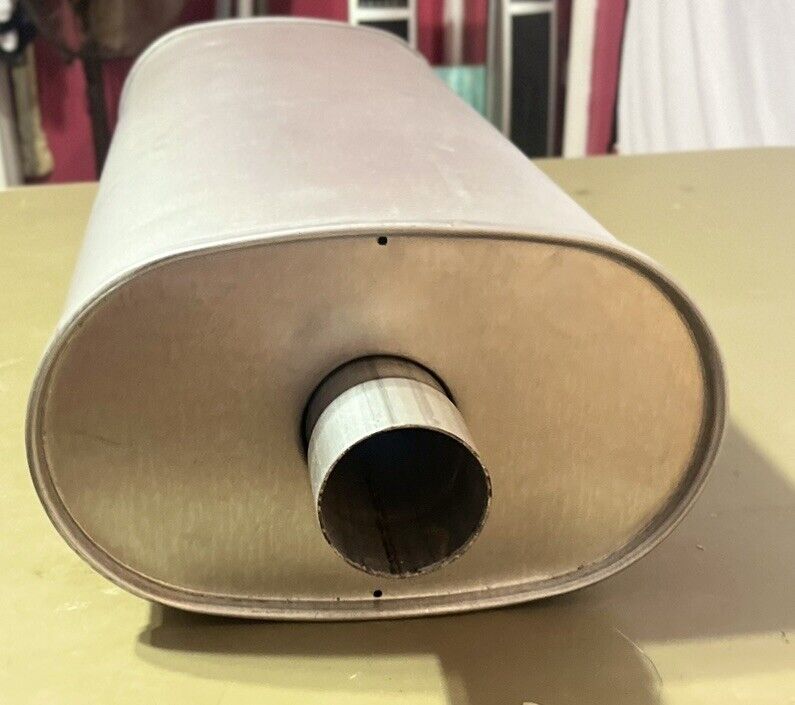 Muffler, Unknown Brand, Mint Condition, Never Used, 2.25 Inch Connections,
