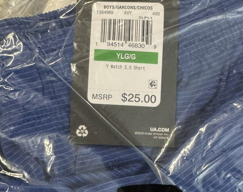 Under Armour Athletic Shorts, New, Size Large (Youth)
