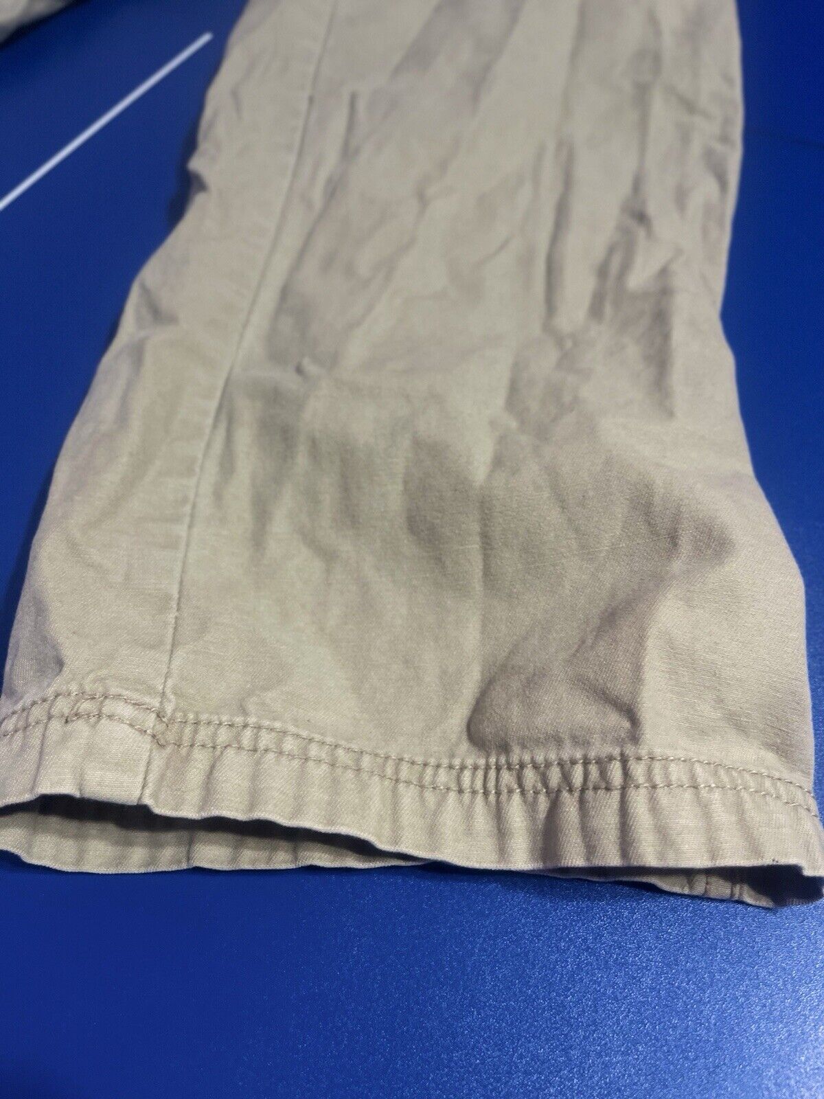 Men's 32x32 Hiking/Work Pants By Outdoor Life Beige Extra Pockets
