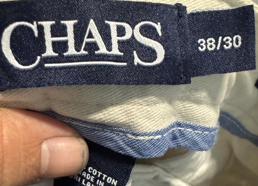 Chaps Khaki Pants Mens 38x30 Classic Fit