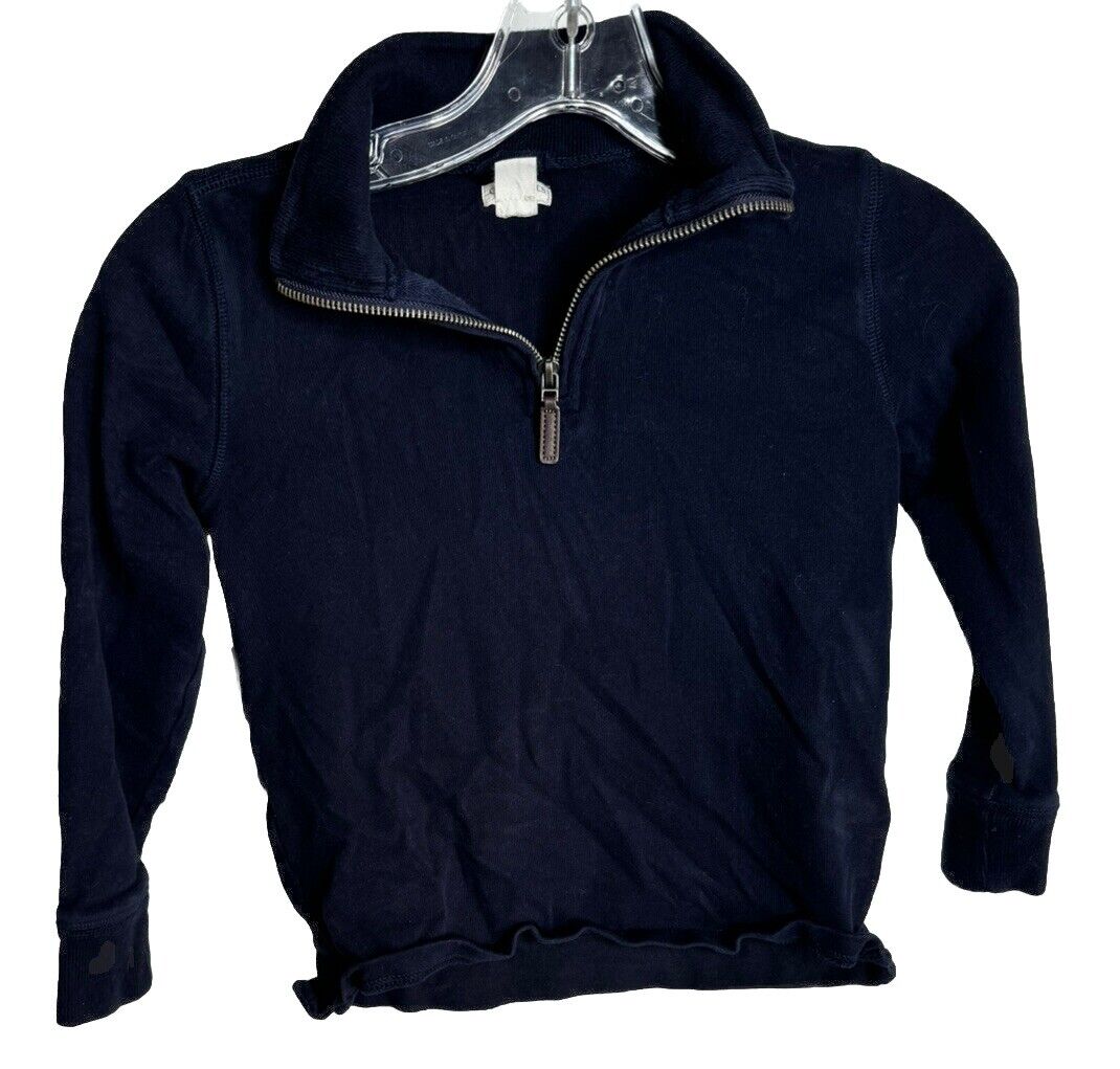 Crewcuts Girls Quarter Zip Pullover Sweater Size 6-7