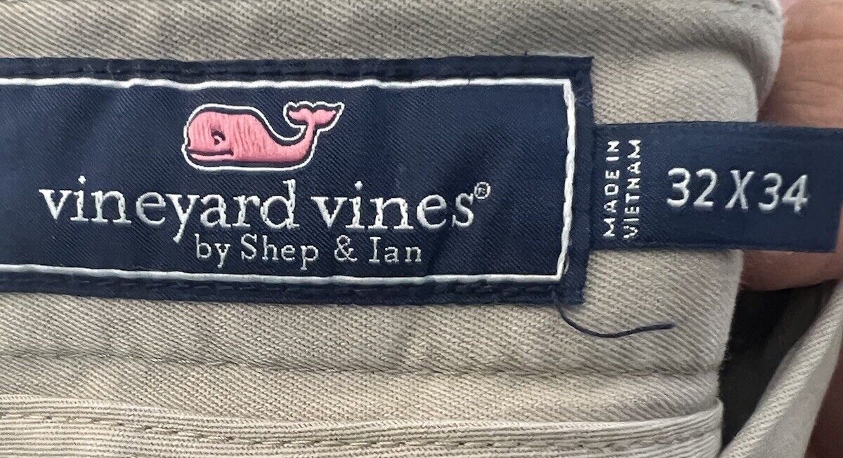 Vineyard Vines Performance Shep & Ian Pants Men’s Size 32x34