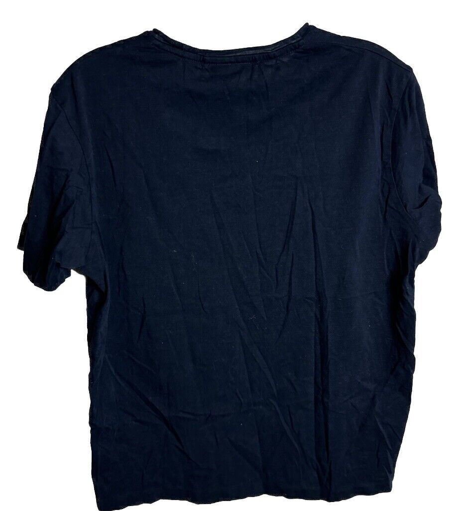 DKNY Blue Short Sleeveless T-Shirt Small