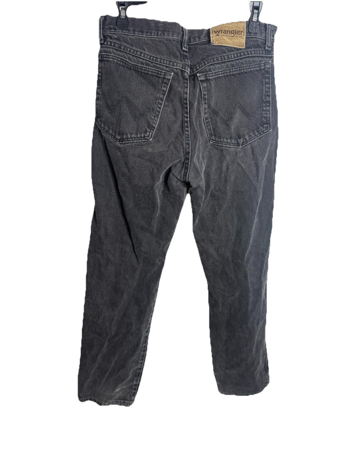 Wrangler Men's Cowboy Cut Slim Fit Shadow Black Denim Jeans