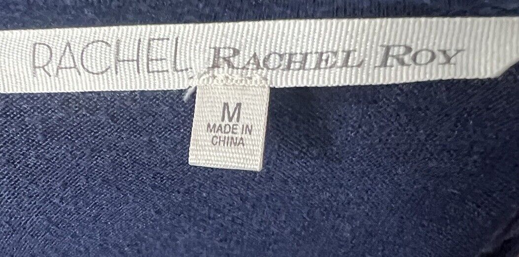 Rachel by Rachel Roy Button Up Shirt Women's Size M Long Sleeve