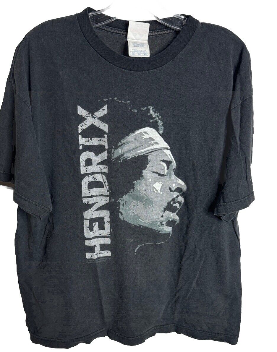 Jimi Hendrix Throwback Cotton Short Sleeve Unisex Size XL