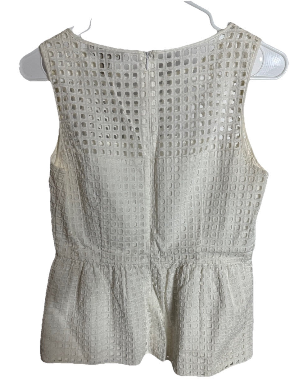 Banana Republic Top Womens Size 2 Sleeveless Blouse
