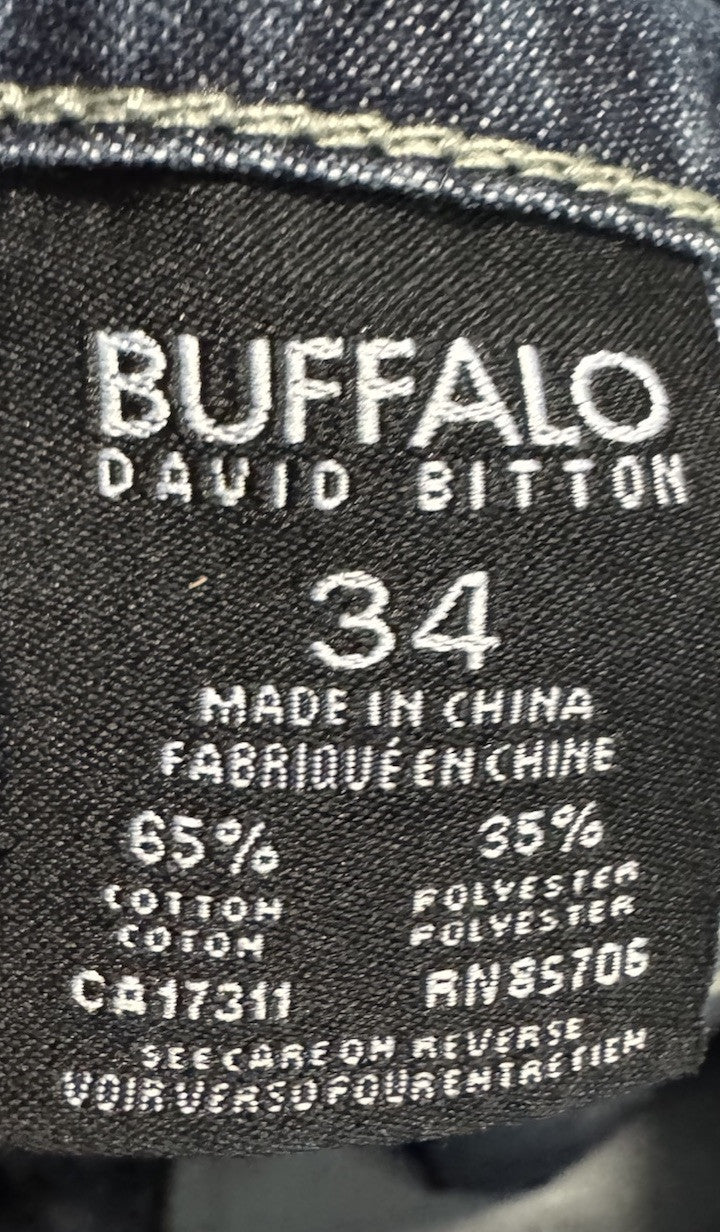 Men’s BUFFALO By David Bitton Slim Leg Jeans Size 34