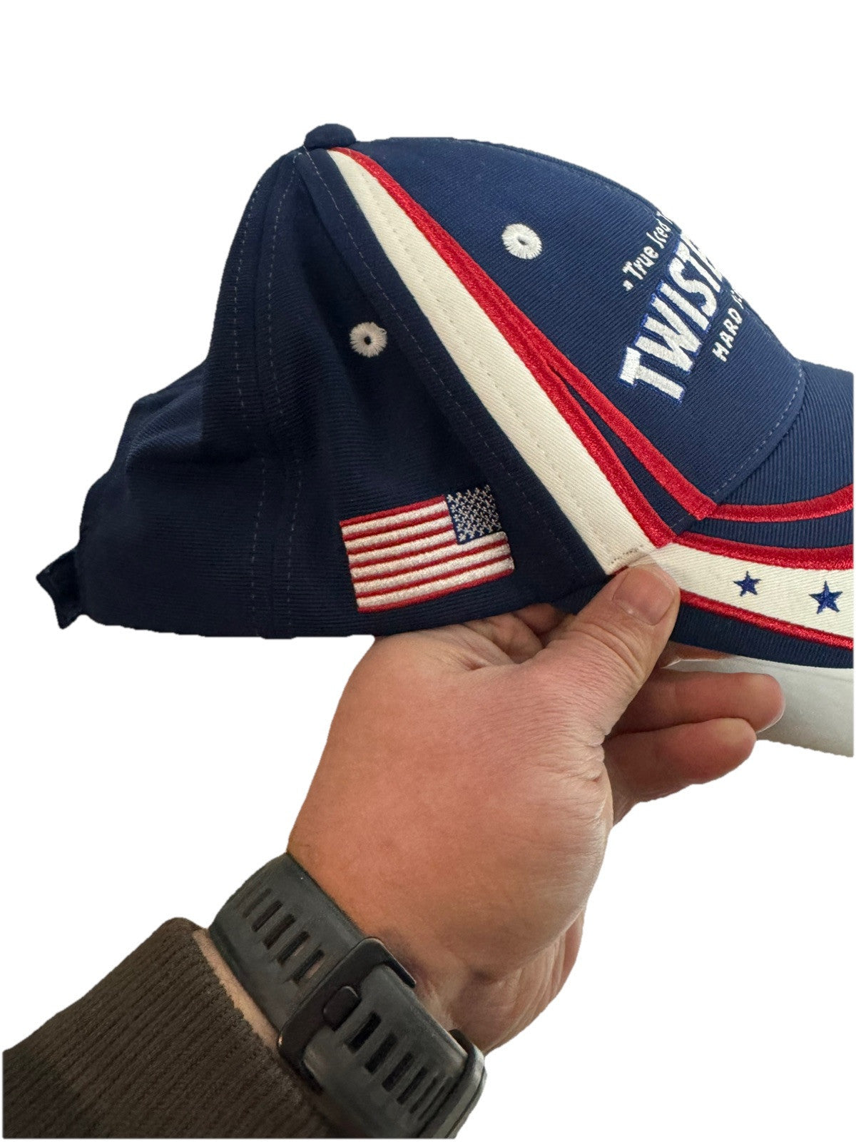 Twisted Tea Fitted Baseball Cap Mens