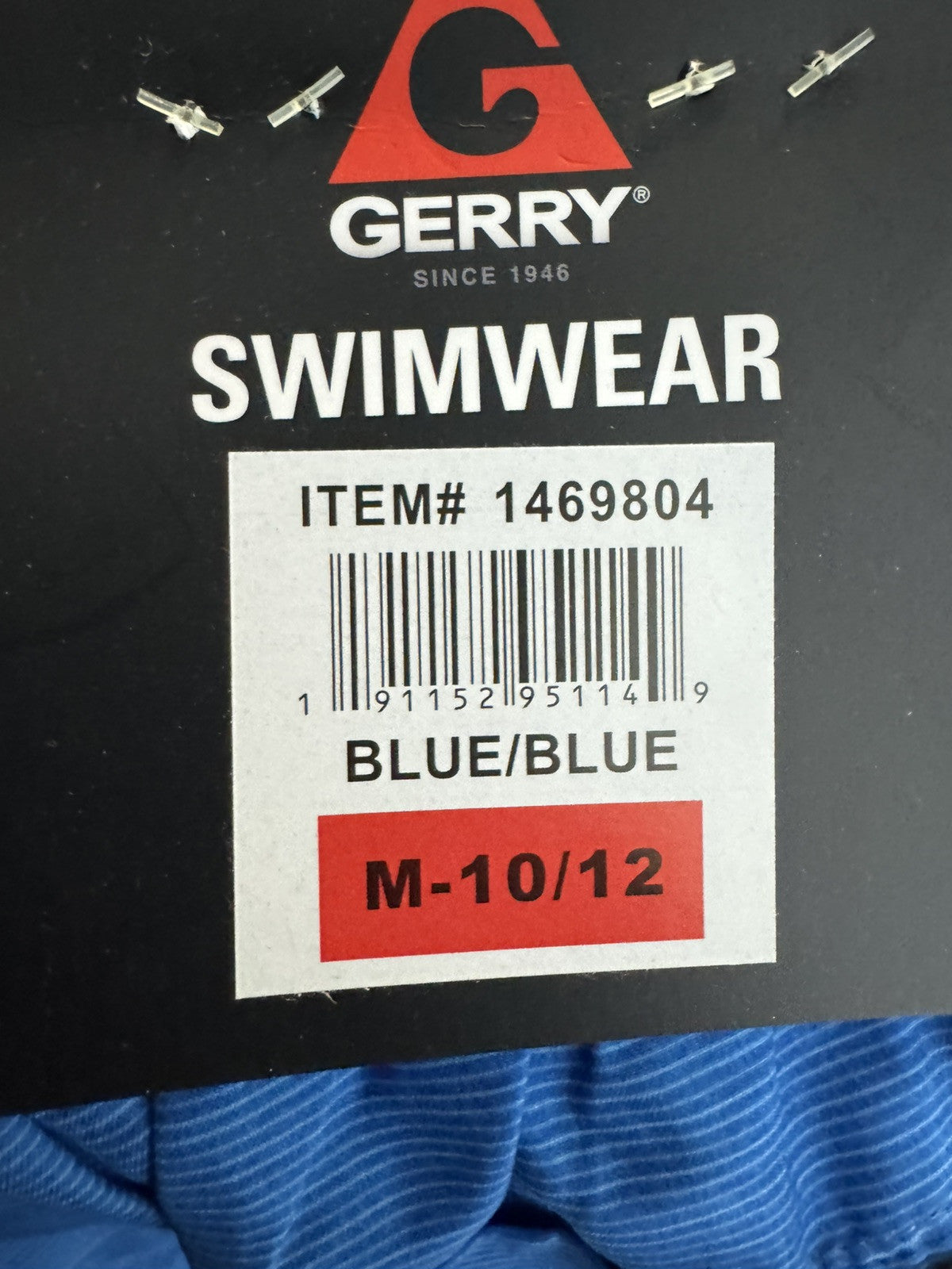 Gerry Youth 2-pack UPF 50+ Swim Short Trunks M 10/12