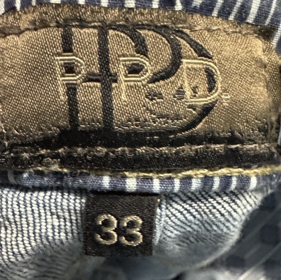 PPD Paige Premium Denim JRG Relax Fit Mens Jeans USA Made Blue Size 33